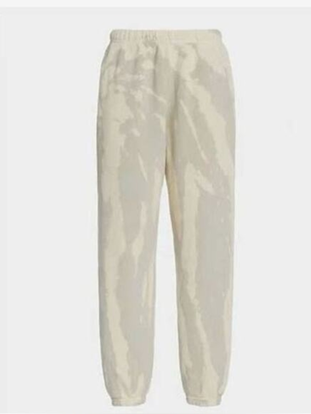 Les Tien Tie Dyed Classic Sweatpants Gray & Yellow